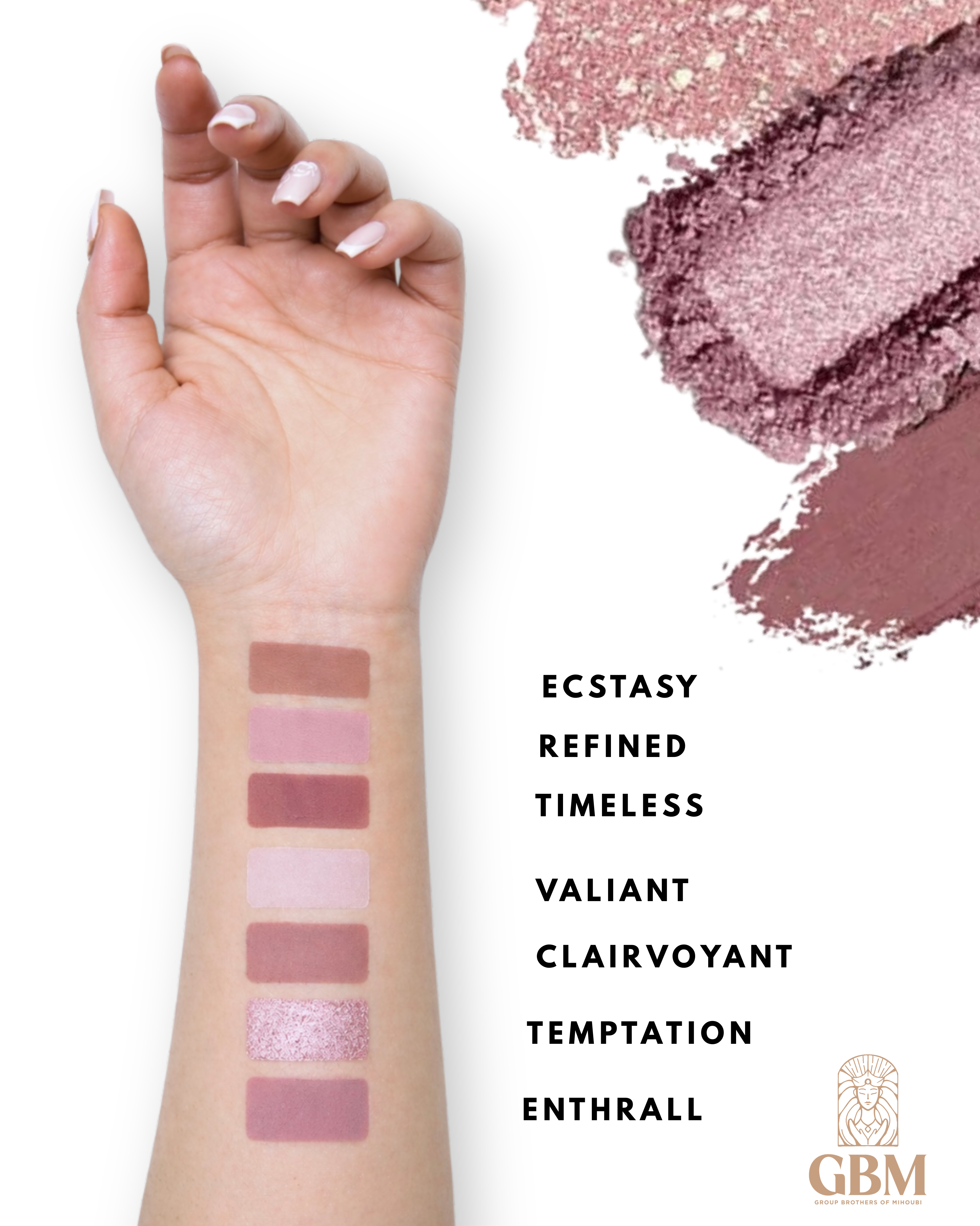 Eyeshadow Palette Rosaria - Photo 3