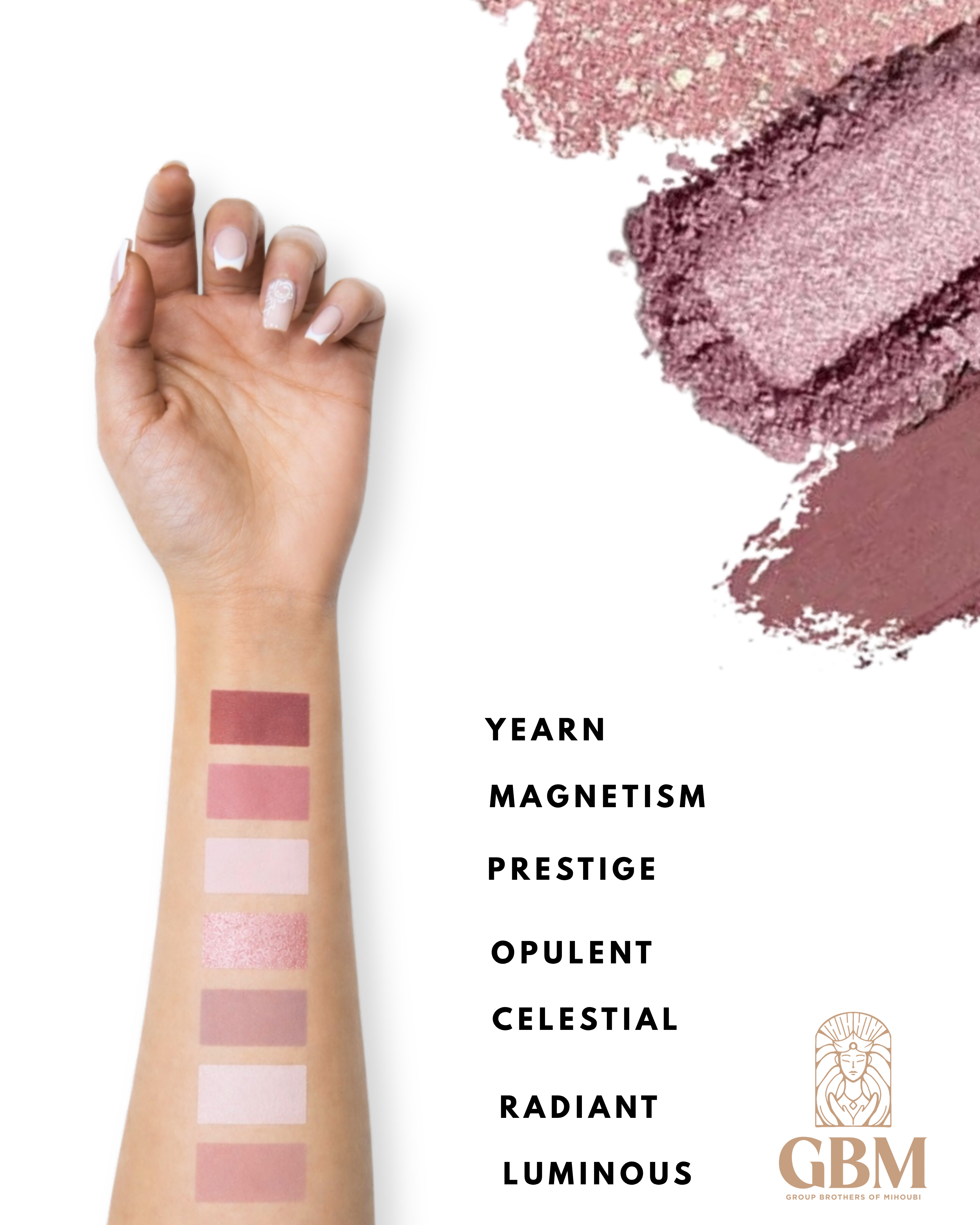 Eyeshadow Palette Rosaria - Photo 4